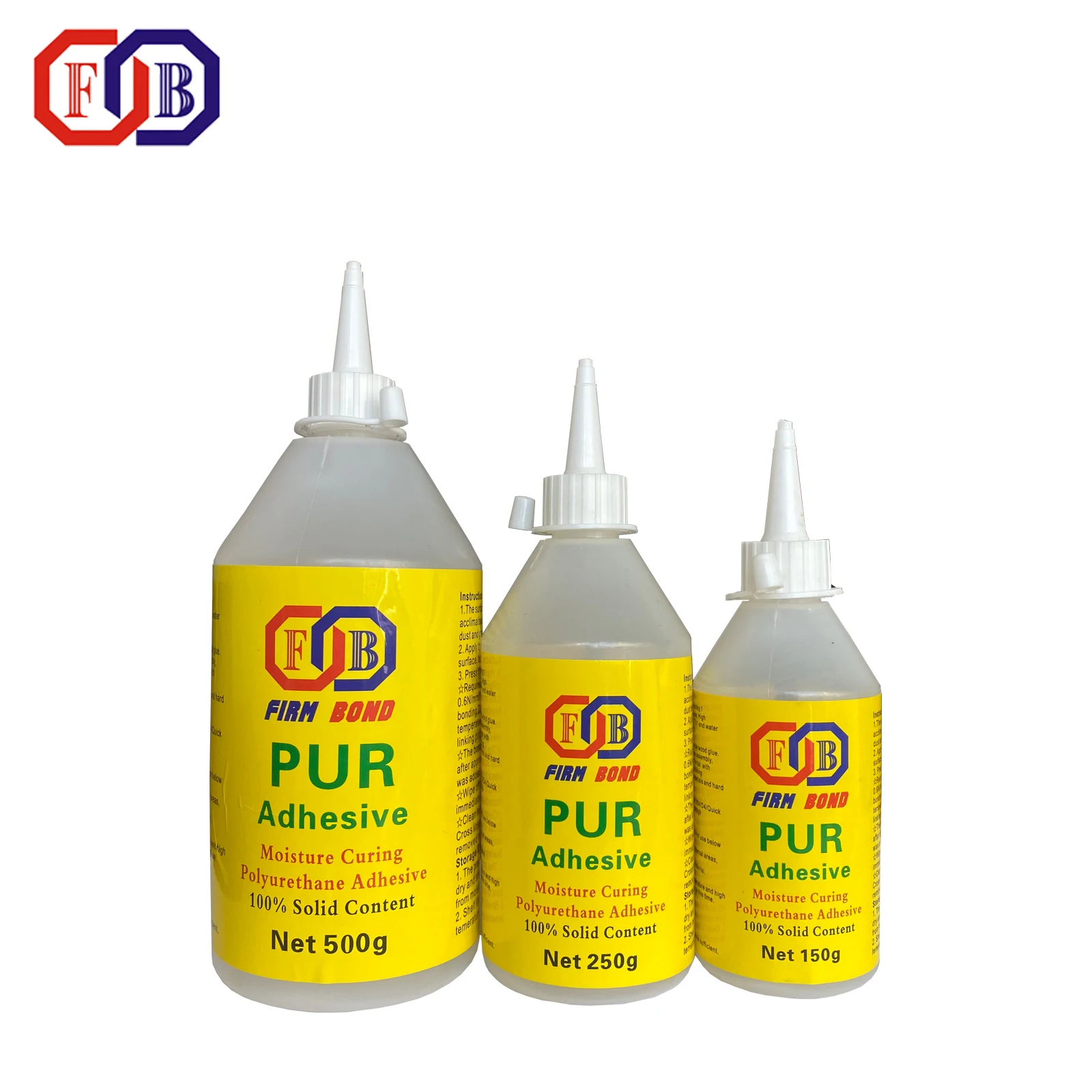 Polyurethane Glue PUR adhesive for woodwork