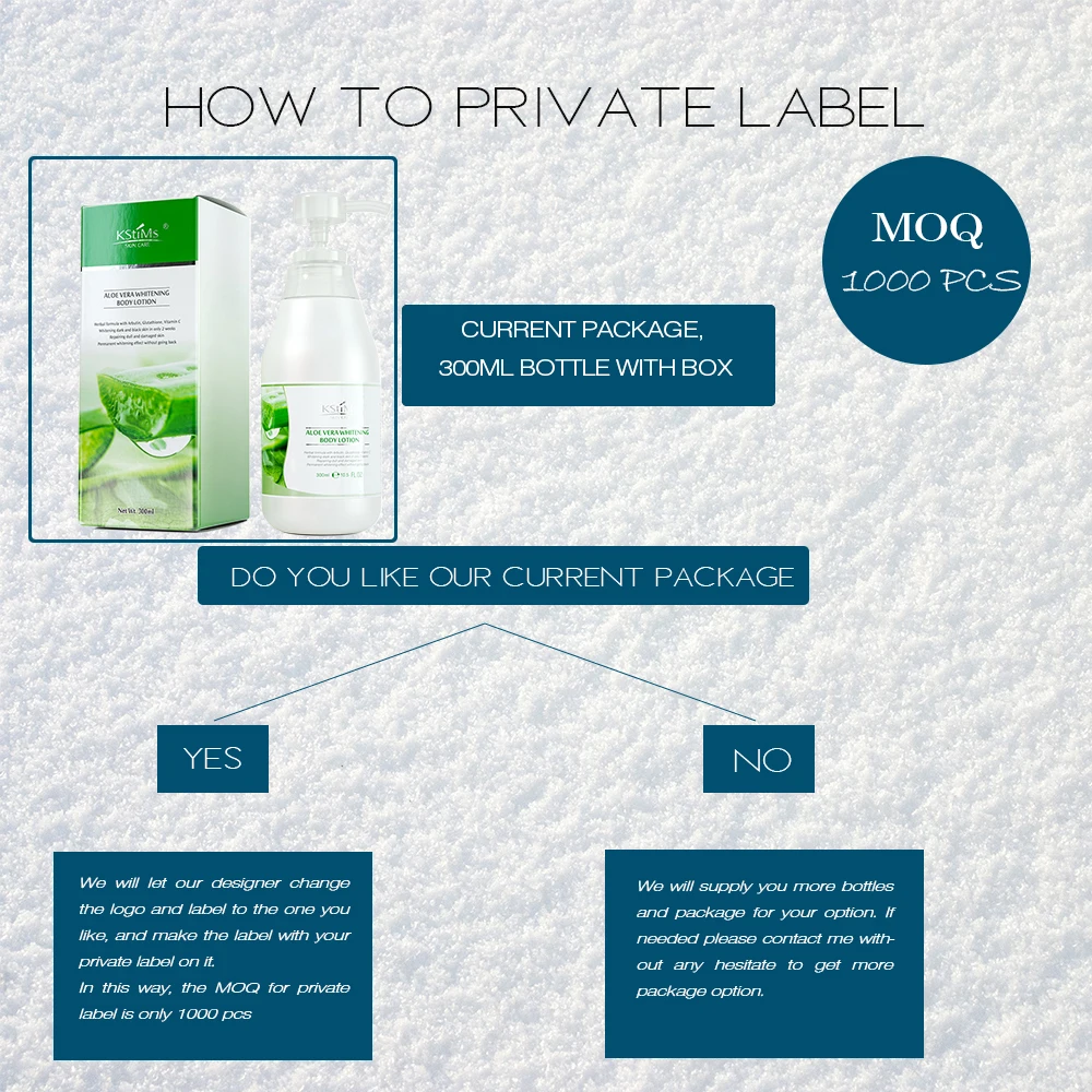 Most popular style good feedback aloe vera body whitening body lotion oem