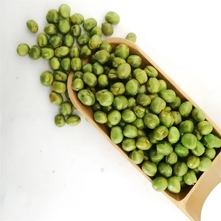 
High quality salted dried vegetable green peas 