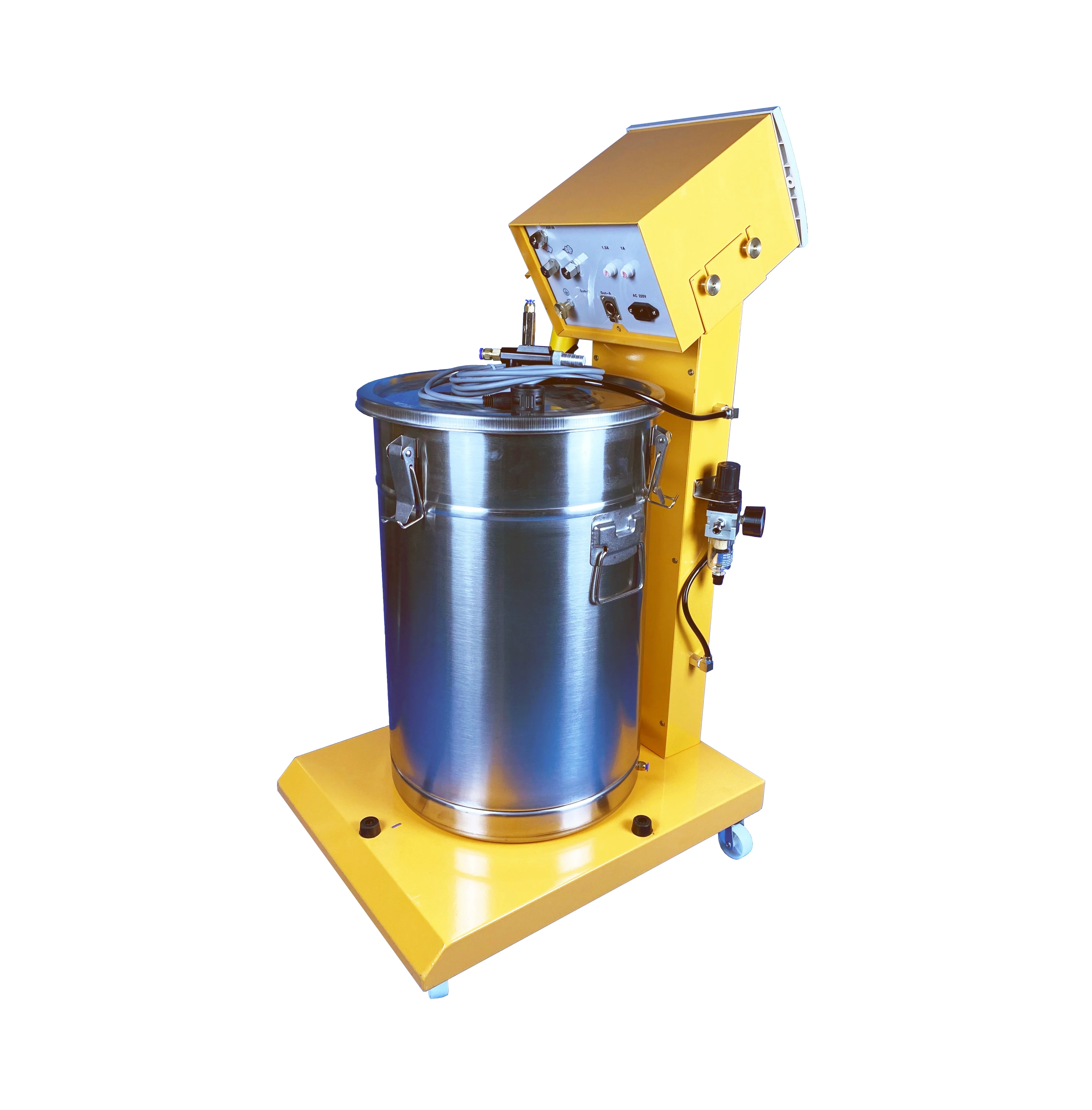 Chrome black Powder gun Powder Coating Super Automatic electrostatic gun reciprocator OptiFlow Injector Gema PG2-A GM04 Manual N