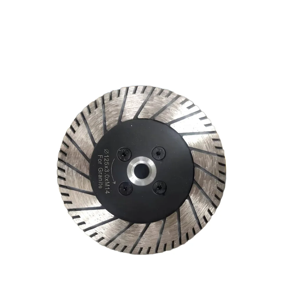 125mm Circular Diamond Disc Porcelain Tile Marble Granite Hot Press Process Steel Ceramic Material Dry Usage OEM Customizable