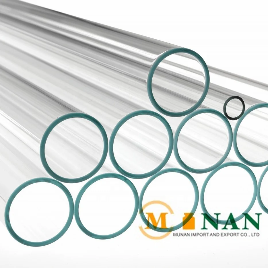 Прозрачная и цветная трубка из боросиликатного стекла испытательные трубки круглая стеклянная