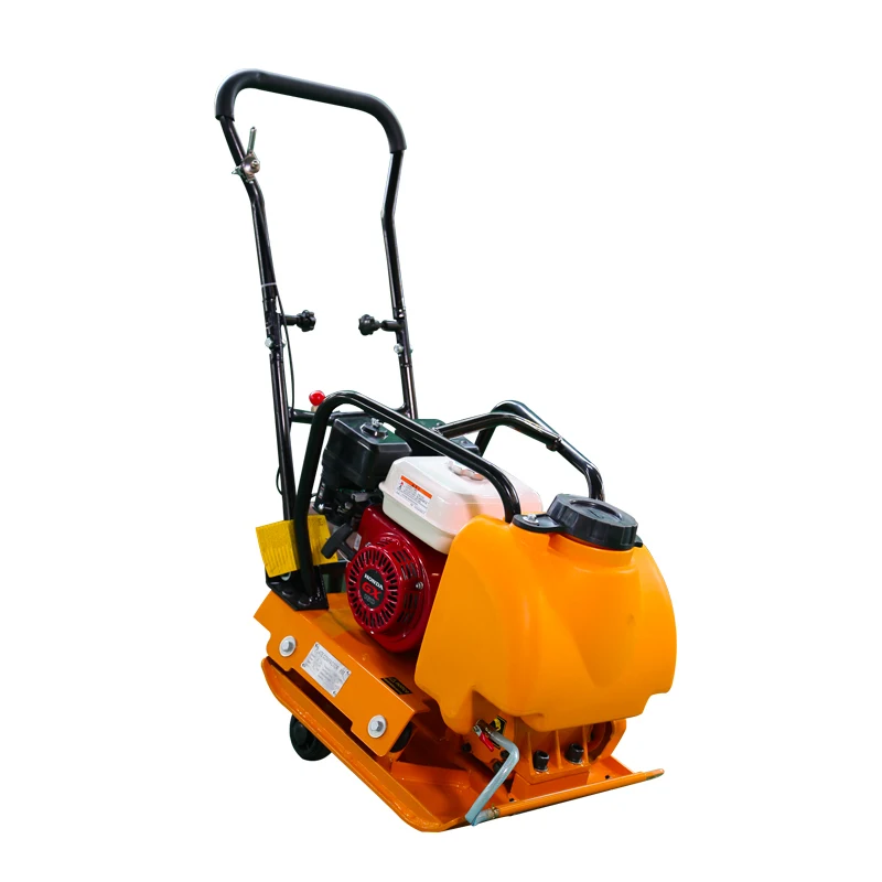 Field Maintenance Portable Muffler Tamping Rammer Road Plate Compactor 90kg Best Selling China