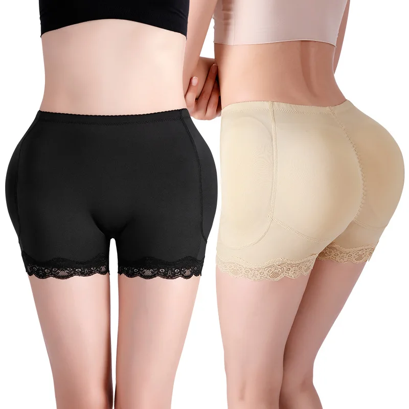 High Waist Postpartum Hip Pant Shaper Shorts Butt Pads Shaper 4x Silicone Butt and Hip Shaper Padded Panties
