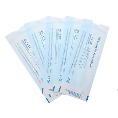 Dental Sterilization Self Sealing Transparent Medical Packaging Pouch