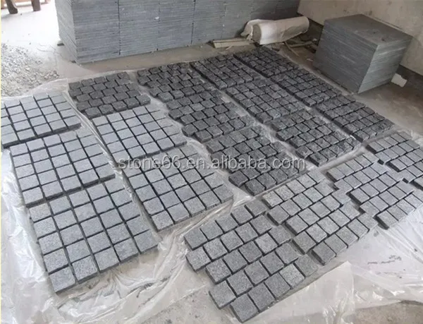 2022 Hot Sales Cheap Granite Cobblestone Paver Mats For Sale