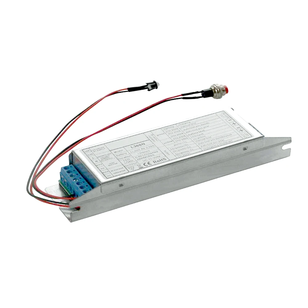 rated power DC15V-200V Factory direct (Auto-test) LED Emergency Battery Power Pack Conversion Kit For DC15-200V Lamps