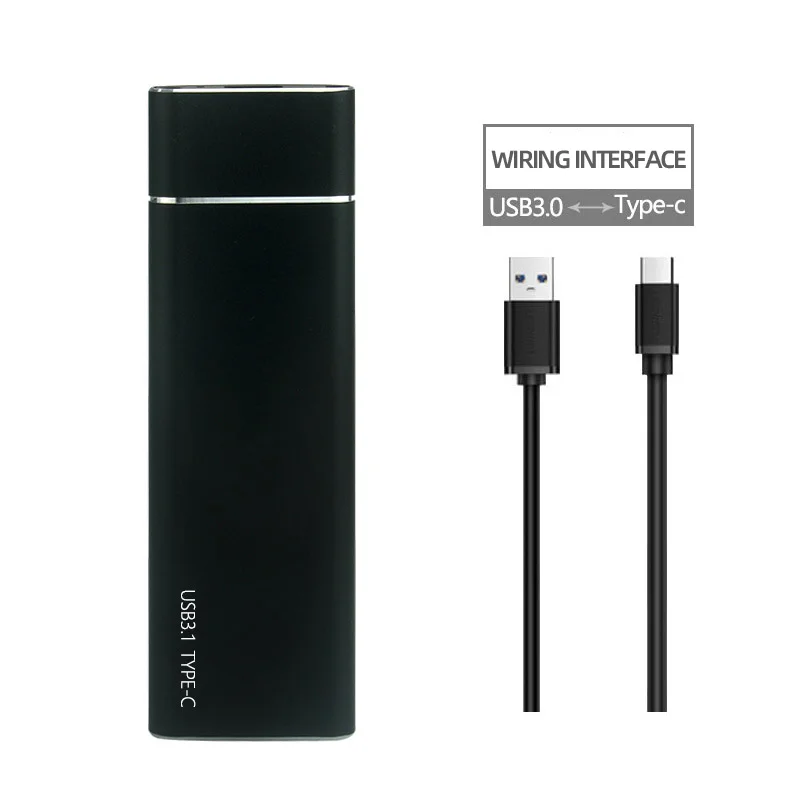  Корпус для мобильного жесткого диска USB3.1 Type C на M.2 NGFF