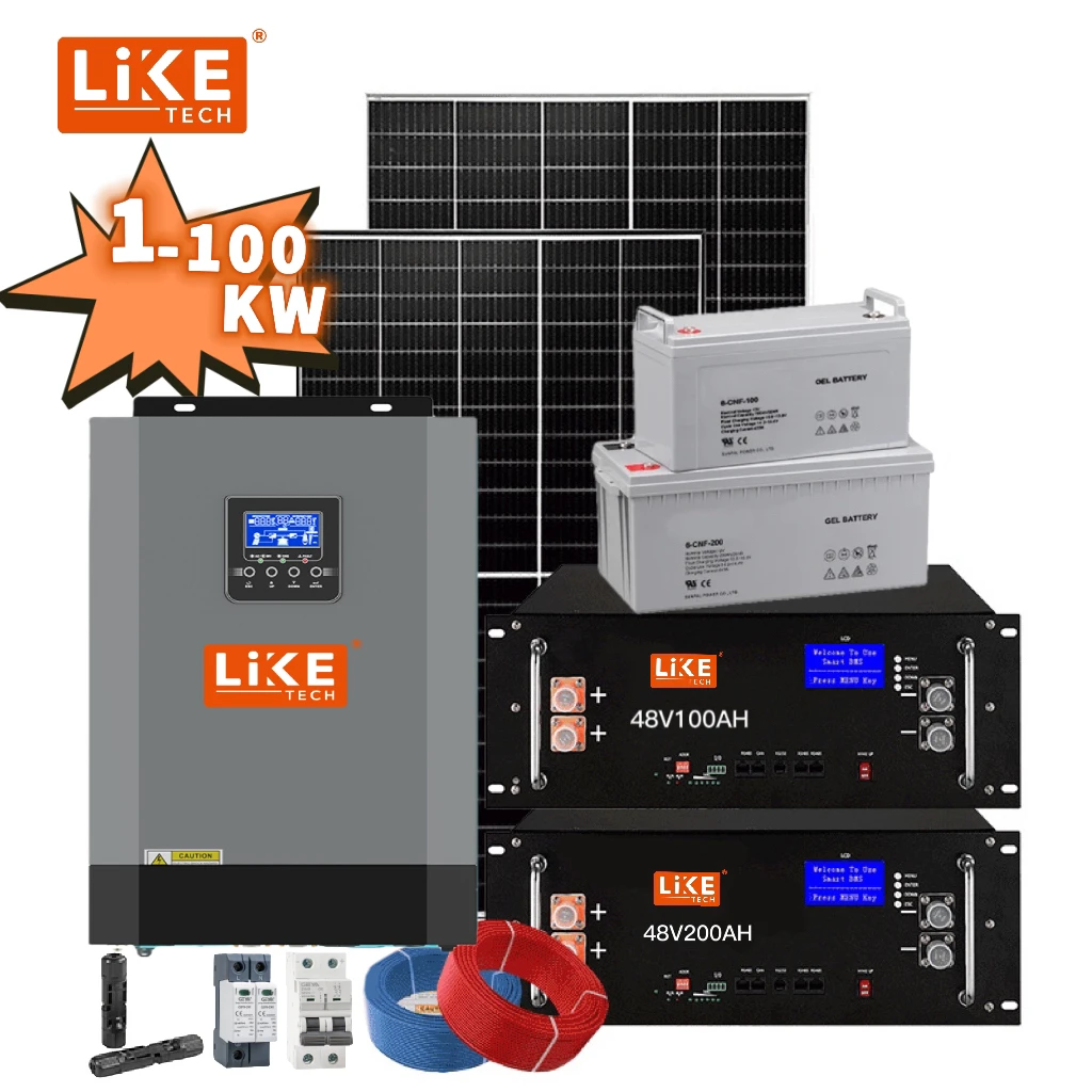 Гибридная автономная панель LikeTech, 1 кВт, 3 кВт, 5 кВт, 10 кВт, 20 кВт, 30 кВт