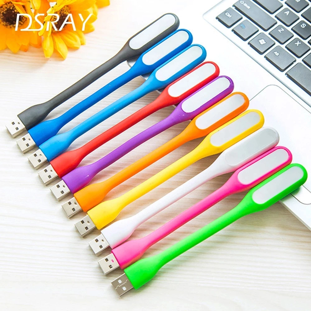 Customized LOGO Eye Protection Multi Color flexible mini usb led lamp promotion gifts reading night light