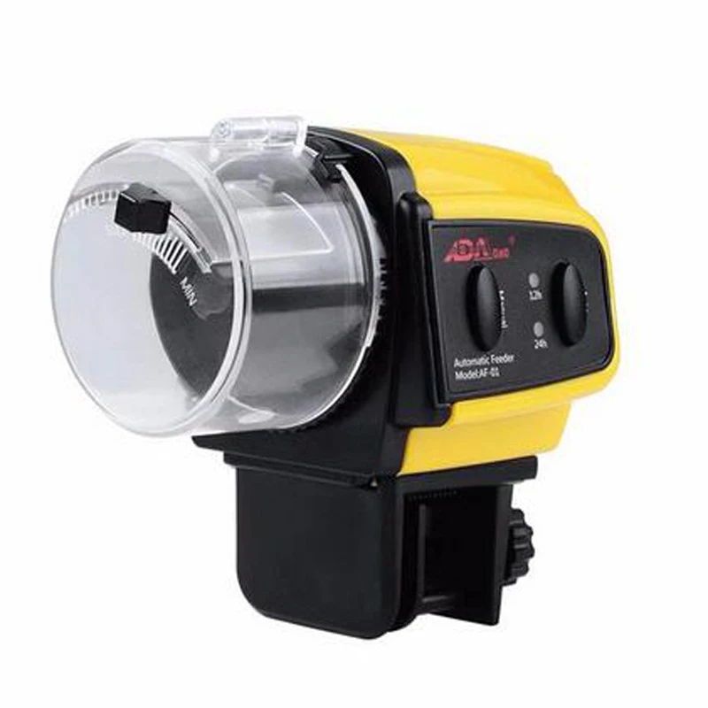 Auto fish feeder Aquarium Tank Digital LCD Automatic Food Feeding Electronic Fish Foods Feeder Liquid Food Dispenser