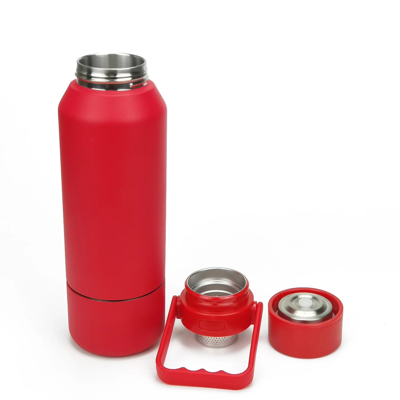 New Design Large Stainless Steel Water Bottle Multiple Capacities Vacuum Flask Outdoor Insulated Bottle with Sharing Cup