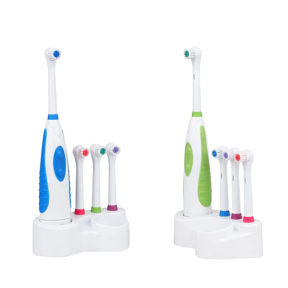 Factory wholesales three brush heads waterproof adult electric toothbrushes for household use