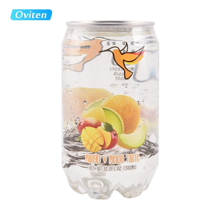 350ml bottle OEM  Watermelon flavour carbonated drink