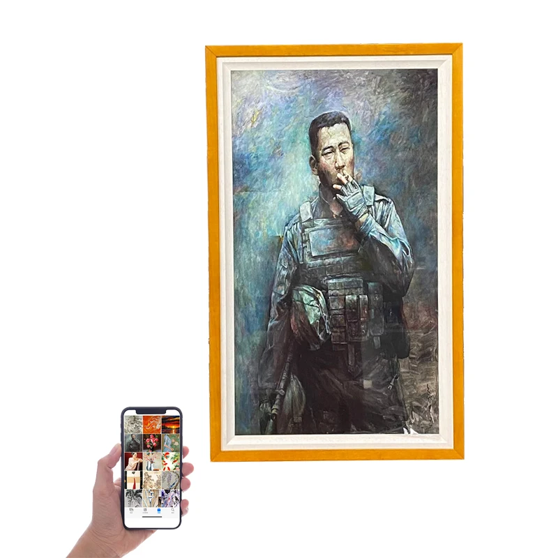 Android video picture frames 20 inch wholesale wifi video photo digital frame for weeding