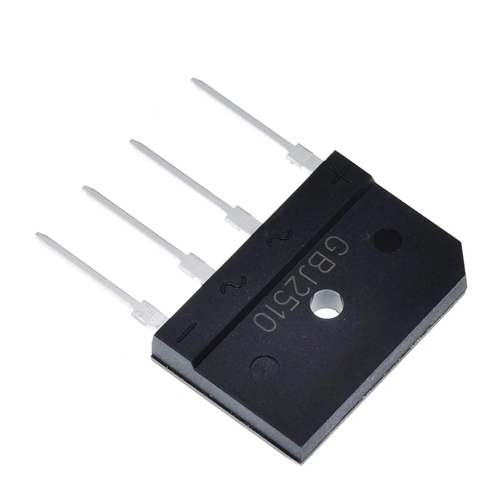 5pcs 25A 1000V diode bridge rectifier gbj2510 ZIP In Stock