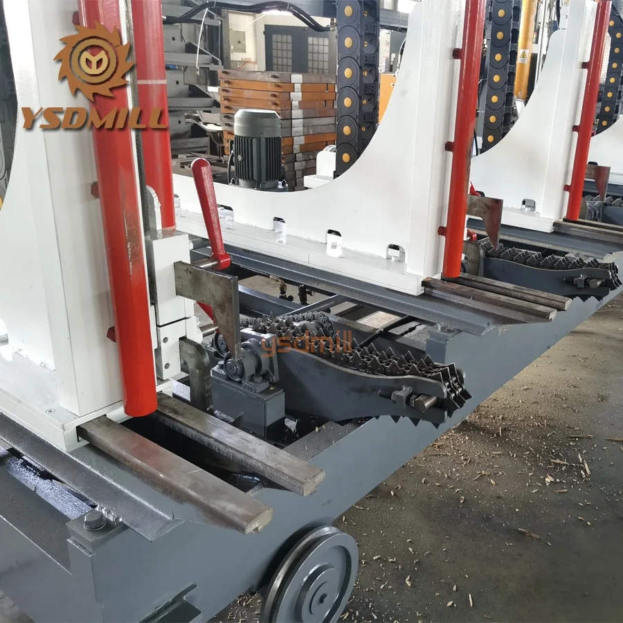YSDMILL Wood Cutting Vertical Band Saw Wood Sawmill With Log Carriage