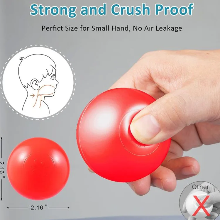 super safe super soft super fun ball Crush Proof Plastic ball