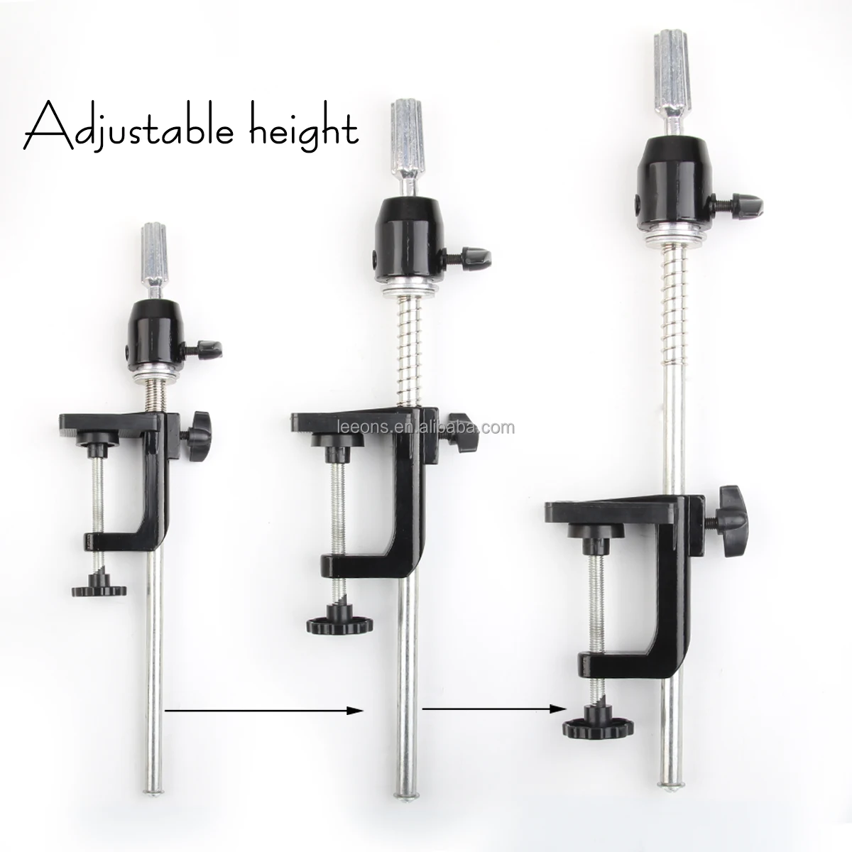 Leeons Factory Price Professional Salon Training Mannequin Stand Tripod Holder For Mannequin Head Making Wigs