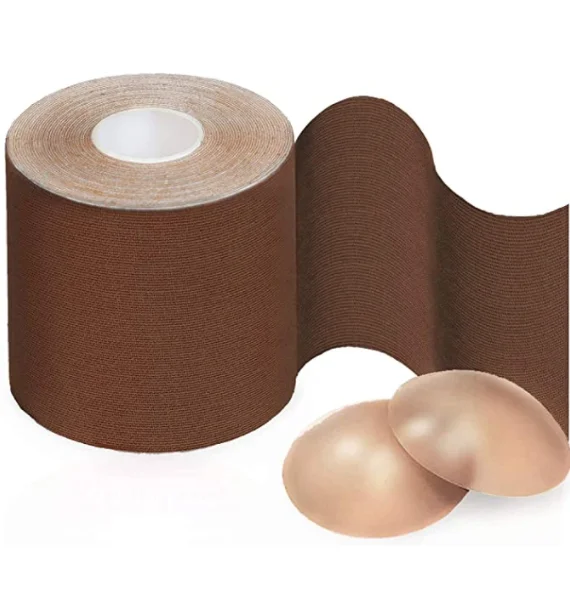 New Henkel glue Women Chest Push Up Wear Adhesive Boob Lift Tape Skin friendly Coloured Fabric Tape Breast Tape For Lifting Boob