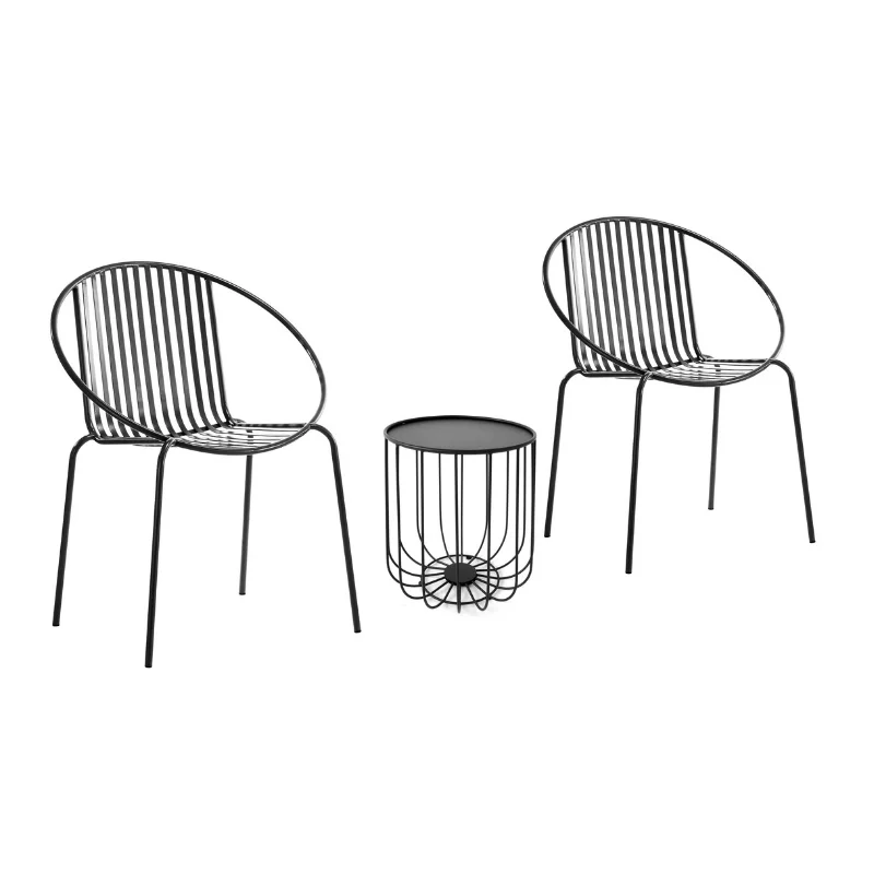 Садовые металлические обеденные стулья из проволоки, Штабелируемая мебель, стулья для ресторана, комнаты, стулья из железа