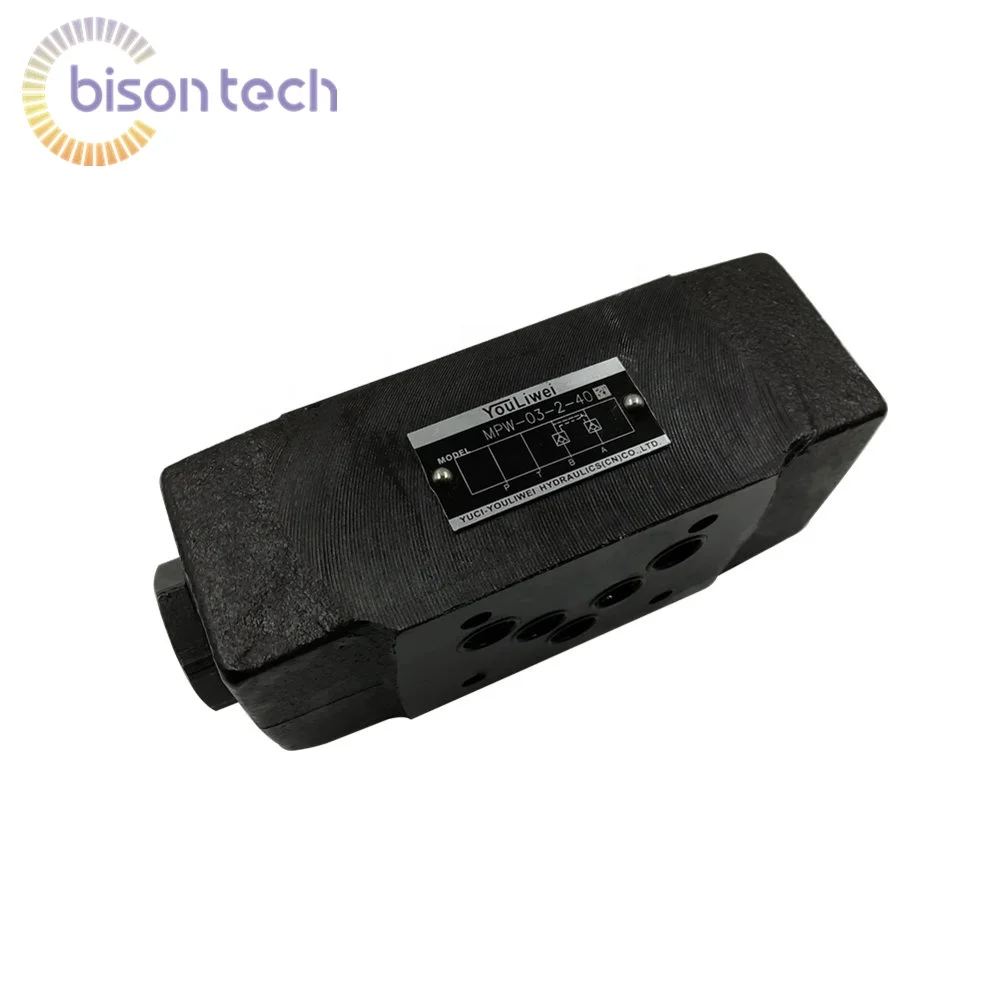 YUKEN series MPW-03 Pilot operated check modular valves  hydraulic modular valve MPA-03 MPB-03