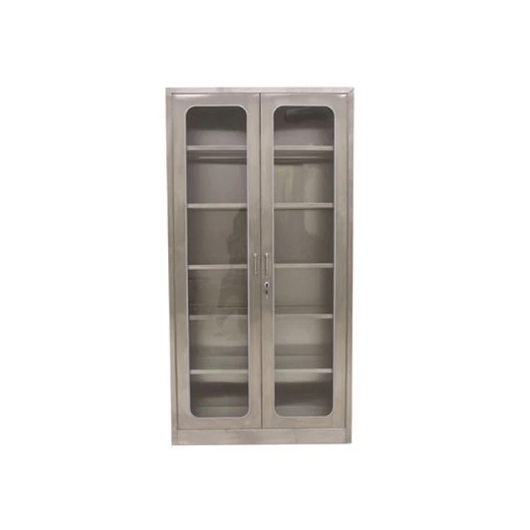 Pharmacy Medicine Cabinet Hospital Furniture Medical Instrument Tool Chest Stainless Steel Cabinet For Operation Room