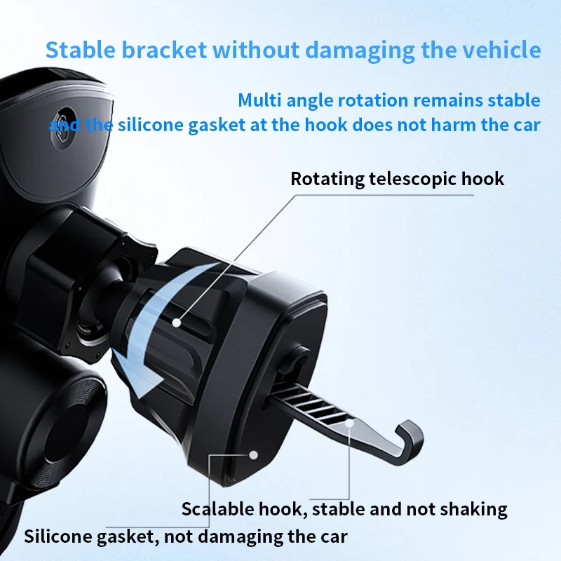 Smart Wireless Car Phone Stand Universal smart sensor car wireless charger Mobile Phone Holder for Cars