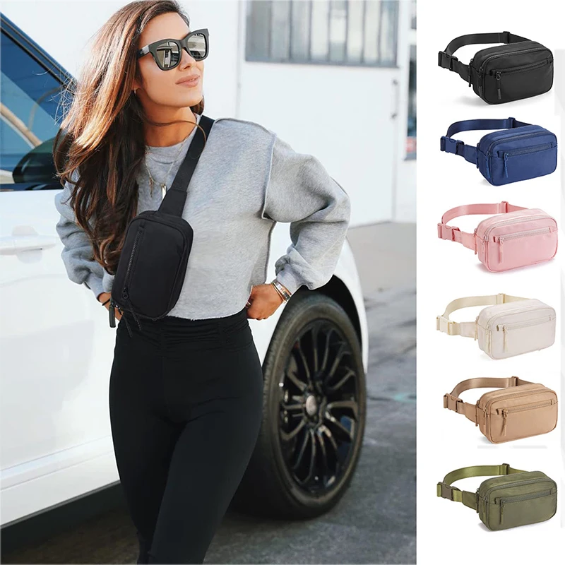 luxury waist bags custom wholesale price phone holder and crossbody chest bag sport waterproof waist bag cell phone adjustable