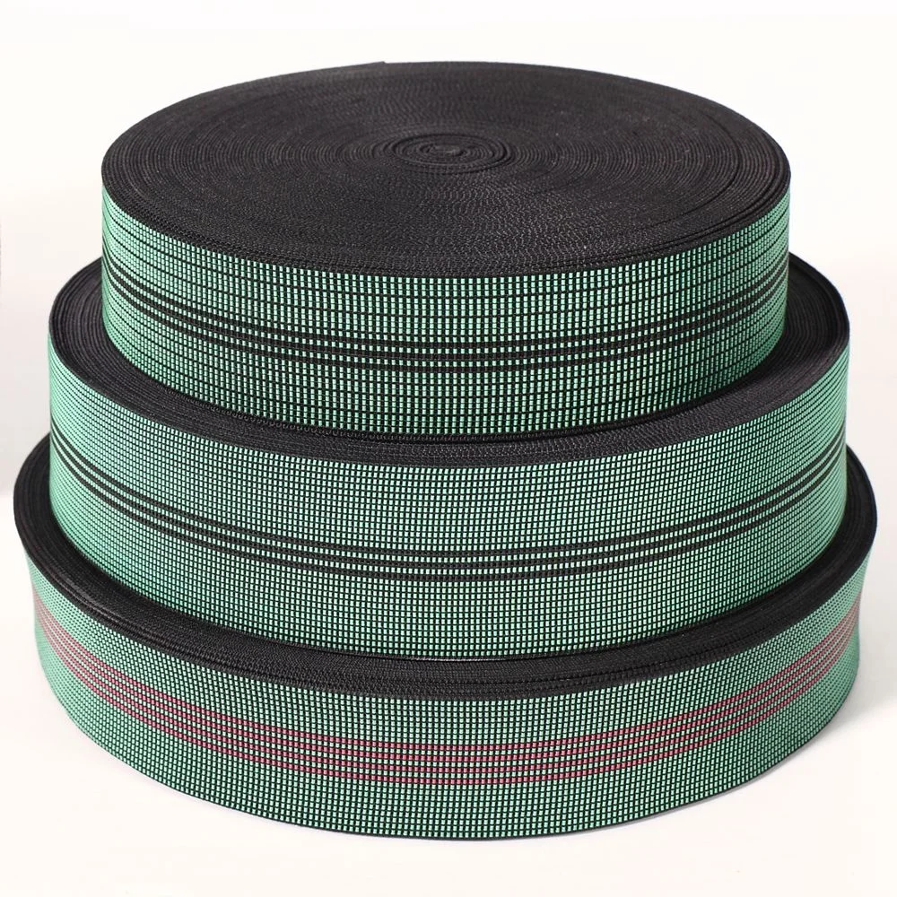 Hot Upholstery Webbing Trampoline Elastic Band Furniture Tape For Sofa