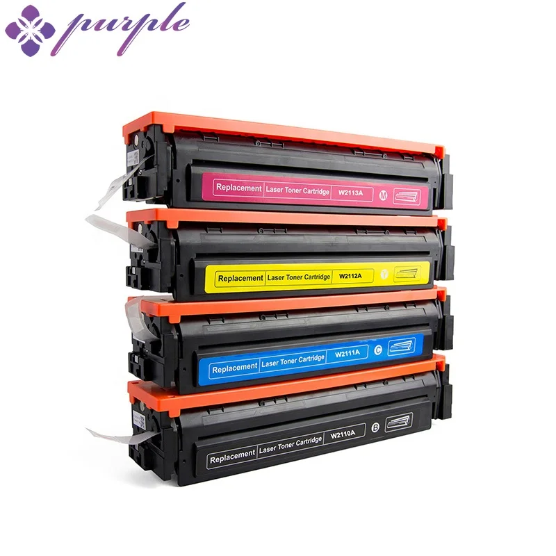 Premium quality W2110A W2111A W2112A W2113A toner cartridge Compatible pro M255 M282 M283 206A toenr W2110A CF500