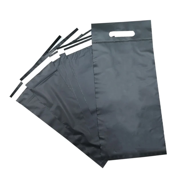 personalised home compostable biodegradable self seal envelope courier mailing bags with handles