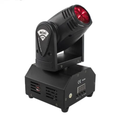 Party Lights/ Moving Head Stage Light, 4 in 1 RGBW DJ Lights with Sound Activated/DMX Lighting, Professional Spotlight for event