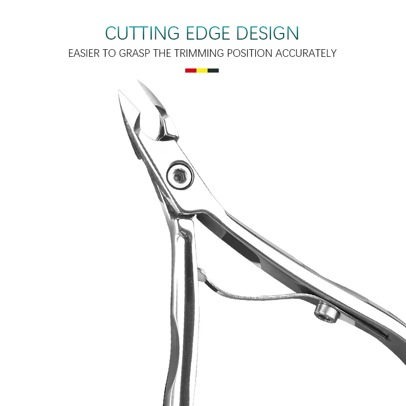 Higher quality cuticle nipper stainless steel professional nail plier For nail technicians New manicure cutters nail tool