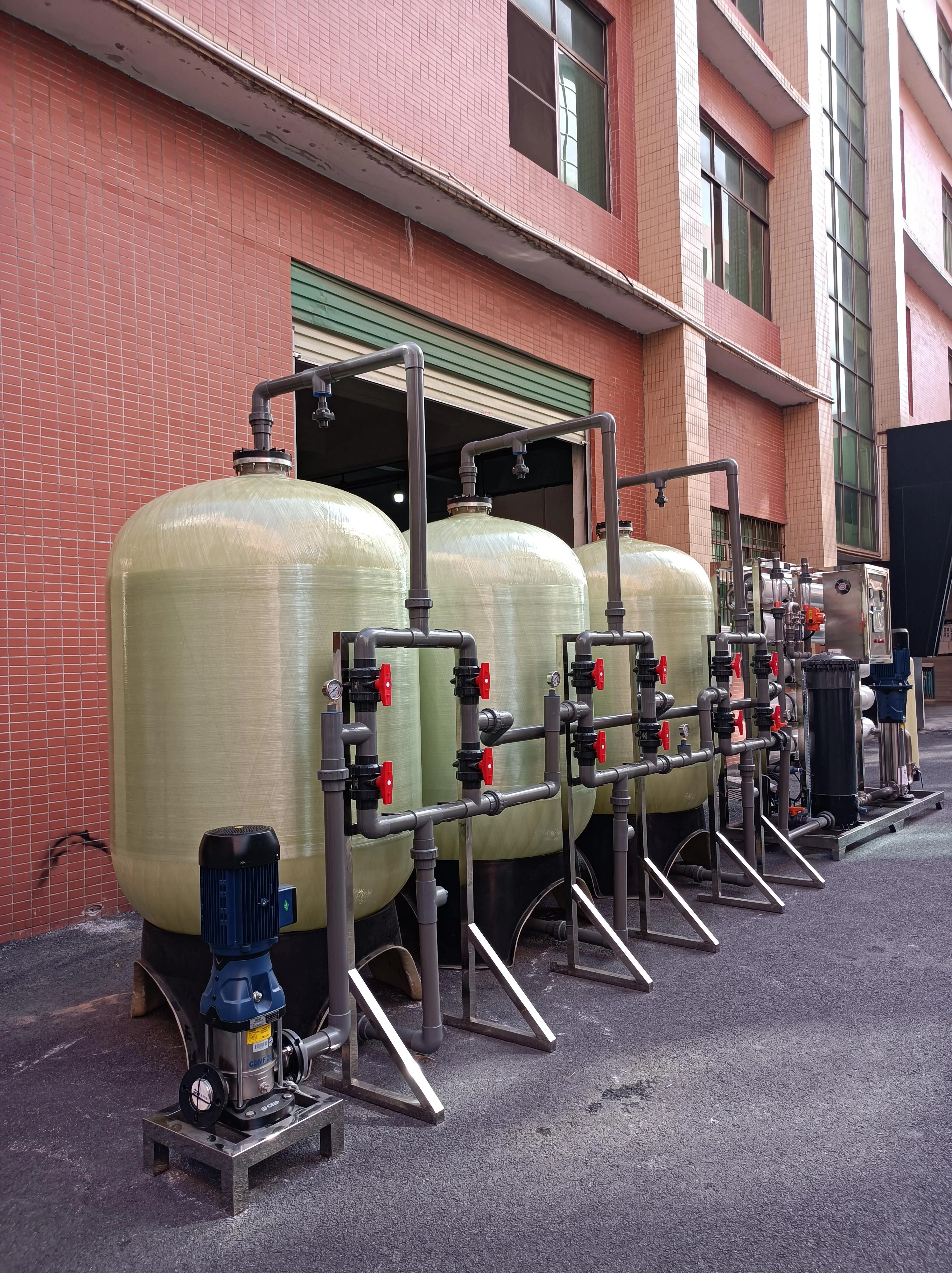 10000 L/hr Industrial Softening Desalinated Water Reverse Osmosis Ro Water System Plant For Textile Printing And Dyeing Process