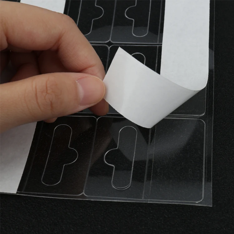 
High quality cheap folding tabs hanging strip hang tab with adhes 