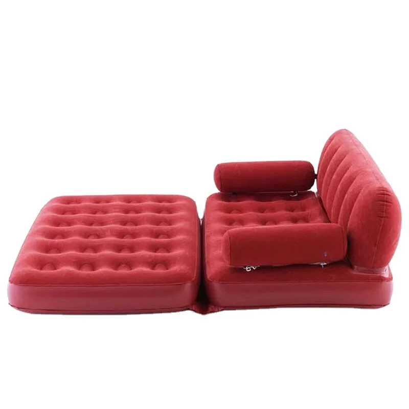 5 In 1 New Style Modern Living Room Furniture Comfortable Pvc Inflatable Air Sofa Bed