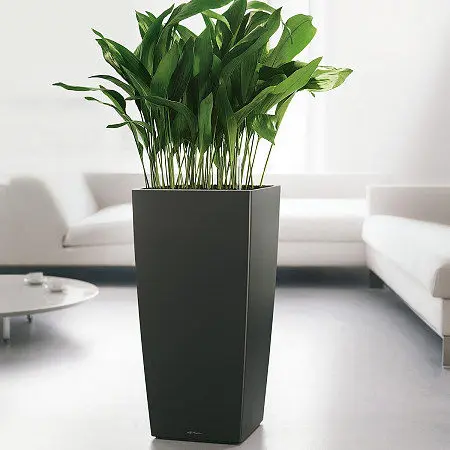 Square Decorative Big Indoor Pots Outdoor Home Decor Garden Planters Large Plastic Flower Vase And Pot Plant Pots Wholesale