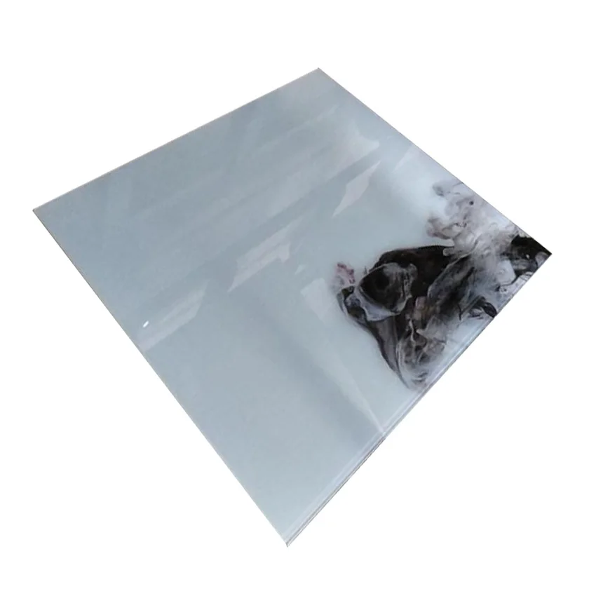 Customized interior decorative 3mm-19mm laminated picture Art glass for partition wall