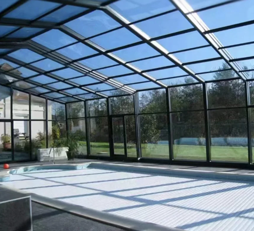 Garden House sunrooms glass houses aluminum Aluminum Frame Patio sun room low-e glass small glass house