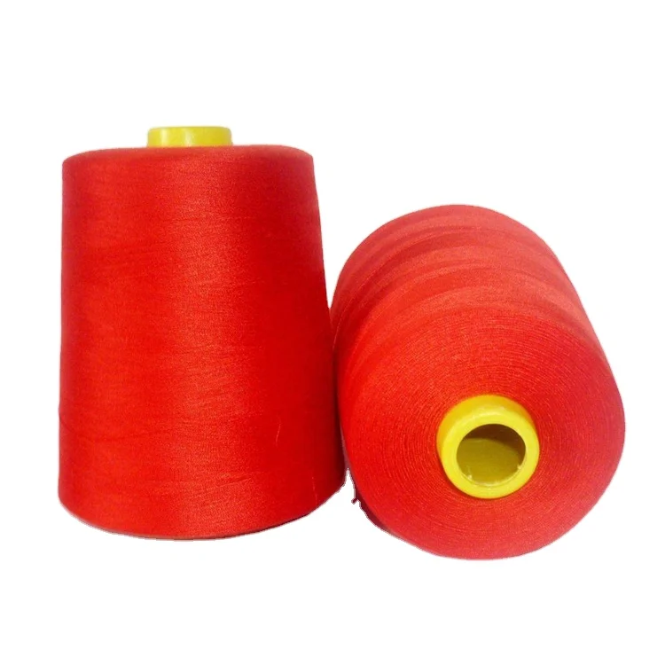 20/2 30/2 40/2 50/2 60/2 5000 Yards 100% Cone Polyester Sewing Thread For Machine Sewing Supplies