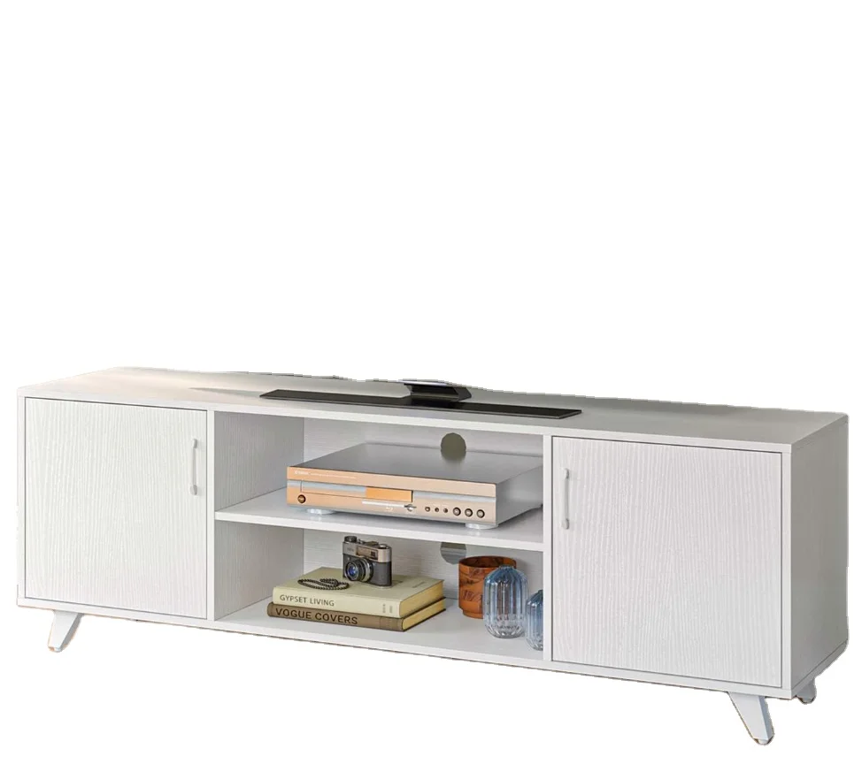 Wooden Hotel Furniture Console Television Table Tv Stands Modern Luxury Set  Tv Cabinet For Living Room