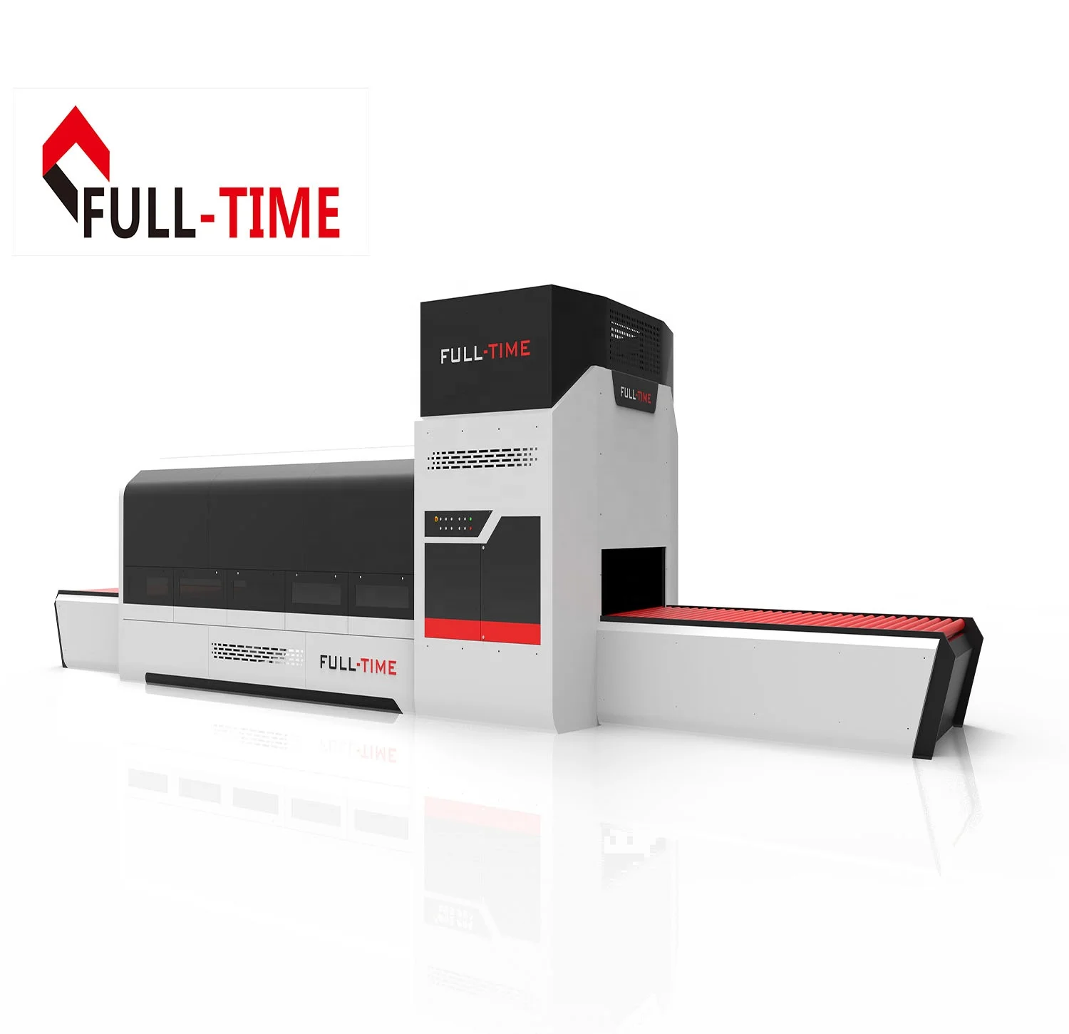 Fuchong high efficiency good price V shaped glass tempering furnace machine for sale