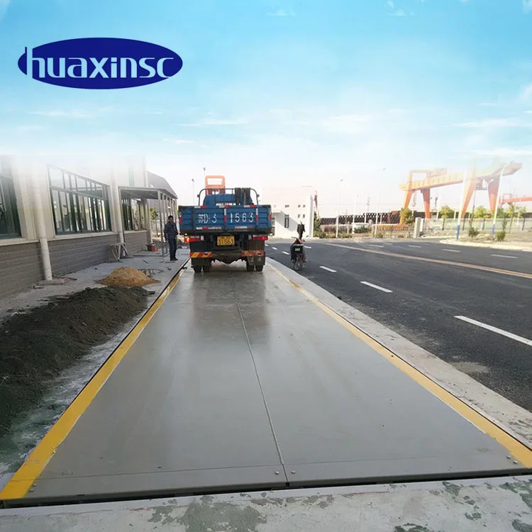 Весовая шкала для грузовых автомобилей без косточек