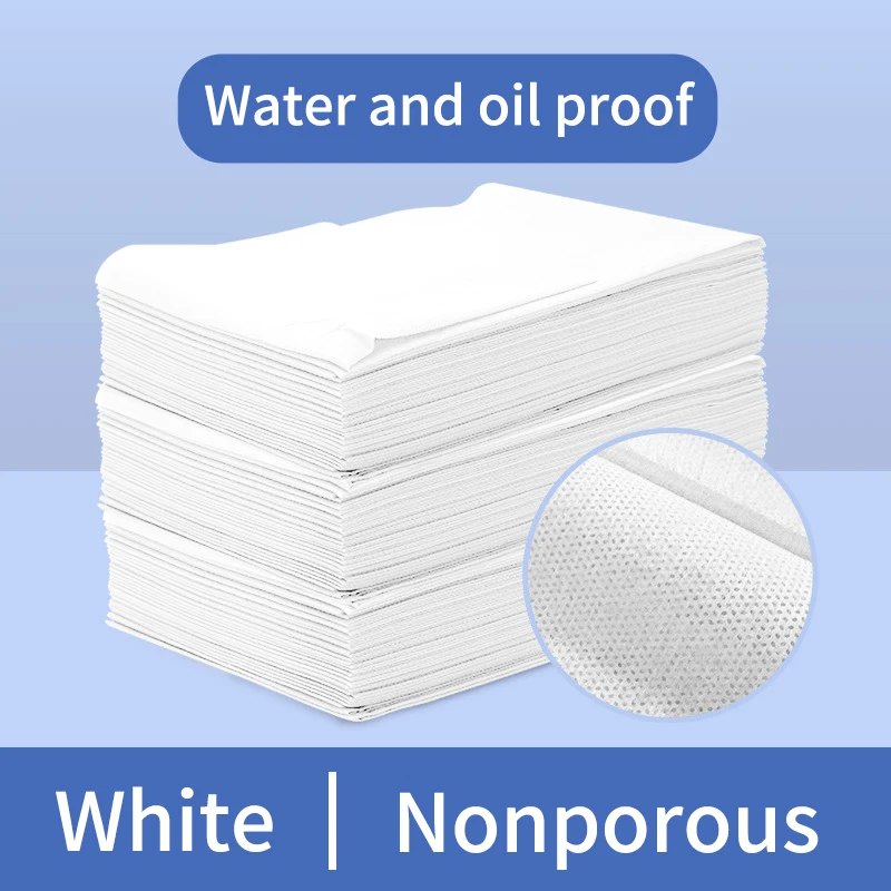 OEM non woven pillow cover disposable pp sms cheap bed sheet for spa