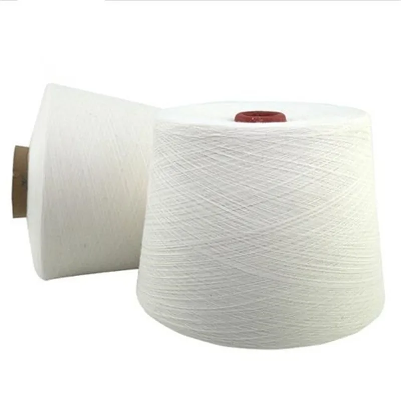 2022 Recycled polyester virgin yarn close virgin spun yarn 30s 40s 50s