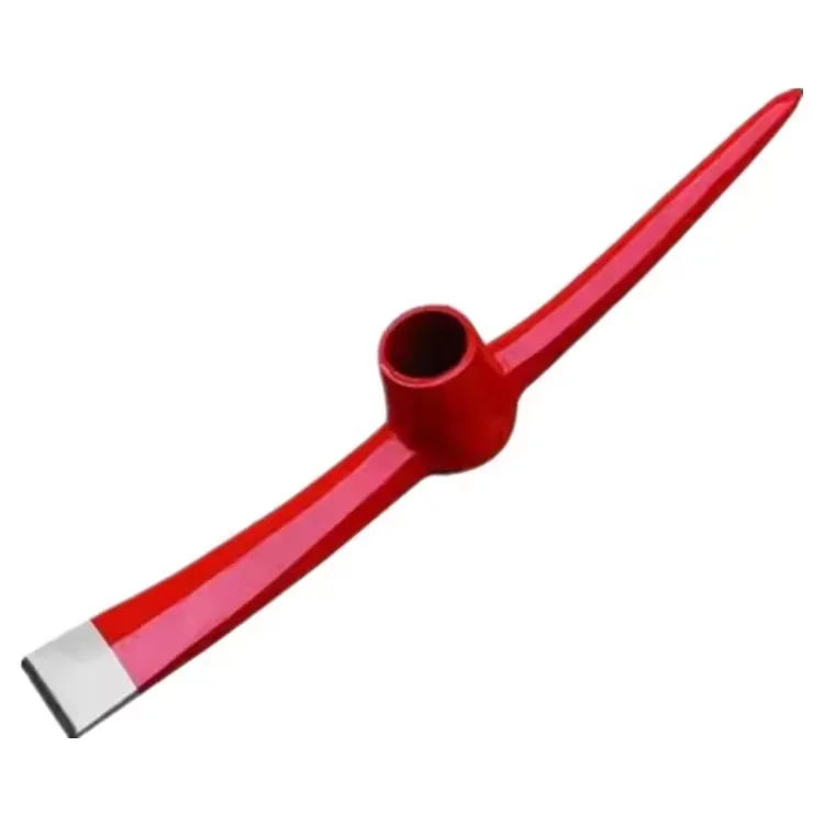 Hot Selling DIY Grade Railway Steel and Wooden Handle Picks Quality Garden Flower Planting Tools