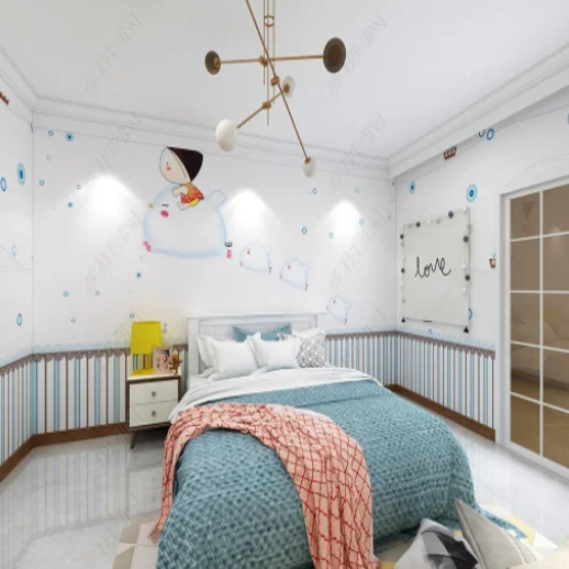 2022 новый дизайн красивые индивидуальные 3D Настенные обои для детей