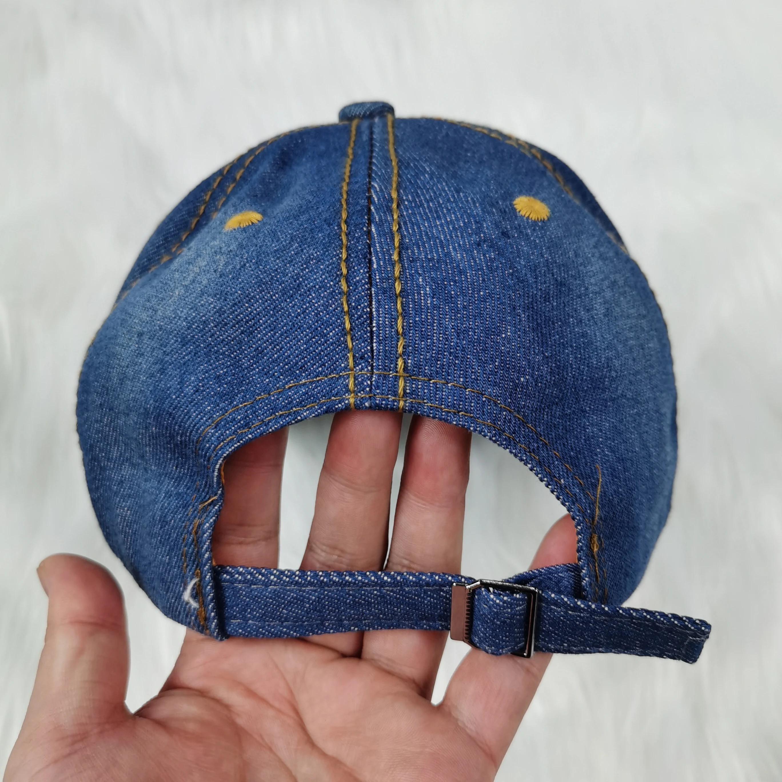 Роскошная Ковбойская шапка N244CP со стразами блестящая корона регулируемая Потертая джинсовая кепка бейсбольная для баскетбола