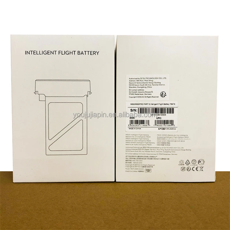 Original Matrice 600 PRO TB47S Intelligent Flight Battery 4500 mAh M600 PRO Battery Drone Accessories Parts in stock